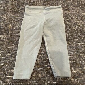 Kickee Pants Solid Girls Performance Jersey Legging Dusty Sky